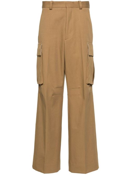 Pantaloni cargo relax fit Victoria Beckham Victoria Beckham | 1324WTR005597B660 TOBACCO